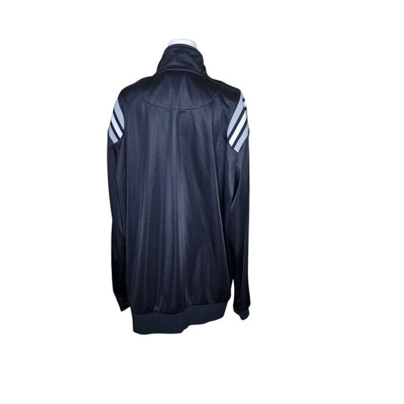 Starter Las Vegas Raiders Zip Up Sports Track Jacket Football Men Size XXL Black - Picture 6 of 12